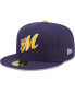 Фото #1 товара Men's Navy Montgomery Biscuits Authentic Collection 59FIFTY Fitted Hat