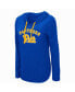 ფოტო #2 პროდუქტის Women's Royal Pitt Panthers My Lover Lightweight Hooded Long Sleeve T-shirt