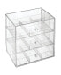 Фото #5 товара Plastic Tea Bag Caddy Box Storage Container Organizer - Clear