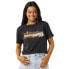 ფოტო #1 პროდუქტის RIP CURL Sunset Crop short sleeve T-shirt