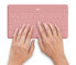 Фото #9 товара Logitech Keys-To-Go - German - 1.7 cm - 1.2 mm - Apple - iPad - iPhone - Apple TV - Pink