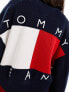 Фото #7 товара Tommy Jeans flag badge cardigan in navy