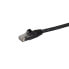 Фото #2 товара 10m CAT6 Ethernet Cable - Black CAT 6 Gigabit Ethernet Wire -650MHz 100W PoE RJ45 UTP Network/Patch Cord Snagless w/Strain Relief Fluke Tested/Wiring is UL Certified/TIA - 10 m - Cat6 - U/UTP (UTP) - RJ-45 - RJ-45