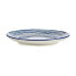 Фото #1 товара Плоская тарелка Лучи Фарфор Синий Белый 6 штук (24 x 2,8 x 24 cm)