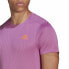 Фото #18 товара Футболка с коротким рукавом мужская Adidas Adizero Speed Темно-розовый