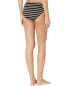 Фото #2 товара Lauren Ralph Lauren 285042 Dylan Stripe Ring Front Hipster Black , Size 12