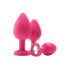 Anal plug Dream Toys Flirts Pink 3 Pieces