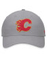 ფოტო #3 პროდუქტის Men's Gray Calgary Flames Extra Time Adjustable Hat