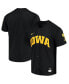 ფოტო #2 პროდუქტის Men's Black Iowa Hawkeyes Replica Vapor Elite Full-Button Baseball Jersey