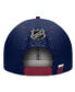 Фото #3 товара Men's Navy, Burgundy Colorado Avalanche Authentic Pro Alternate Jersey Snapback Hat