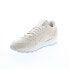 Фото #9 товара Reebok Eames Classic Leather Mens Beige Leather Lifestyle Sneakers Shoes