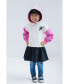 Фото #2 товара Toddler Girls Spider-Man Spider-Gwen Ghost Spider Fleece Skater Dress to