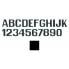 Фото #1 товара INTERNATIONAL LETTERFIX 6 Number Stickers