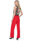 Women's Mid-Rise Wide-Leg Pants