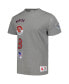 Фото #3 товара Men's Heather Gray Boston Red Sox Cooperstown Collection City Collection T-shirt