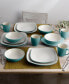 Фото #163 товара Colorwave Square 16-Pc. Dinnerware Set, Service for 4