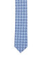 Фото #1 товара ZEGNA 288831 Men's Geometric Silk Tie blue