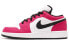 Фото #2 товара Jordan Air Jordan 1 Low GG “Rush Pink” 低帮 复古篮球鞋 女款 白粉 / Кроссовки Jordan Air Jordan 554723-600
