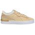 Puma Jada Teddy Lace Up Womens Beige Sneakers Casual Shoes 382703-02