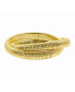 ფოტო #1 პროდუქტის 14K Gold-Plated 2-Layer Omega Chain Bracelet