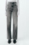 Trf high-rise wide-leg jeans