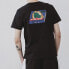 Фото #4 товара Vans 亚洲艺术家系列 Logo图案印花短袖T恤 男款 黑色 / Футболка Vans LogoT Featured Tops T-Shirt
