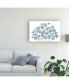 Фото #3 товара Mandy Disher Hydrangea Blue Canvas Art - 20" x 25"