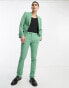 Twisted Tailor buscot suit trousers in pistachio green