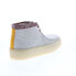 Фото #8 товара Clarks Wallabee Cup Boot 26167977 Mens White Suede Lace Up Chukkas Boots