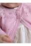 Фото #4 товара KANZ Kare Yaka Kız Bebek Elbise ve Yelek Takım