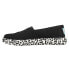 Фото #3 товара TOMS Alpargata Mallow Leopard Slip On Womens Black Sneakers Casual Shoes 100189