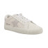 Фото #2 товара Vintage Havana Flair Checkered Lace Up Womens Beige, Off White, White Sneakers