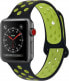 Tech-Protect TECH-PROTECT SOFTBAND APPLE WATCH 1/2/3/4/5 (42/44MM) BLACK/LIME