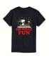 Фото #1 товара Men's Peanuts Oh What Fun Short Sleeve T-shirt