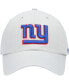 Men's Gray New York Giants Team Clean Up Adjustable Hat - фото #3