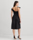 Фото #2 товара Women's Asymmetric Satin A-Line Dress