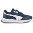 Фото #1 товара Puma Mirage Sport Heritage Lace Up Mens Blue Sneakers Casual Shoes 38862101