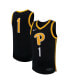 Men's Black Pitt Panthers Replica Basketball Jersey