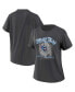 Фото #1 товара Women's Charcoal Tennessee Titans Boyfriend T-shirt