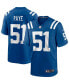 Фото #1 товара Men's Kwity Paye Royal Indianapolis Colts 2021 NFL Draft First Round Pick Game Jersey
