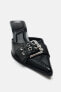 Фото #8 товара Туфли на каблуке ZARA с деталями в виде пряжки