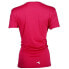 Фото #3 товара Футболка Diadora Core Tennis с коротким рукавом для женщин в розовом цвете, стиль Casual