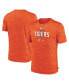 Фото #1 товара Men's Orange Detroit Tigers Authentic Collection Velocity Performance Practice T-shirt