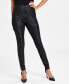 ფოტო #1 პროდუქტის Snake-Print Skinny Pants, Created for Macy's