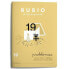 Тетрадь по математике Rubio Nº19 A5 испанский 20 Листья (10 штук)