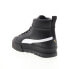 Фото #11 товара Puma Mayze Mid 38117002 Womens Black Synthetic Lifestyle Sneakers Shoes