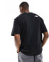 The North Face Simple Dome logo oversized t-shirt in black