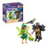 PLAYMOBIL Forest Fairy & Bat Fairy With Soul Animals Construction Game