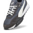 Фото #7 товара Puma Blktop Rider 39272502 Mens Gray Suede Lace Up Lifestyle Sneakers Shoes