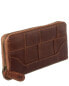 Frye Melissa Zip Leather Wallet Women's Brown